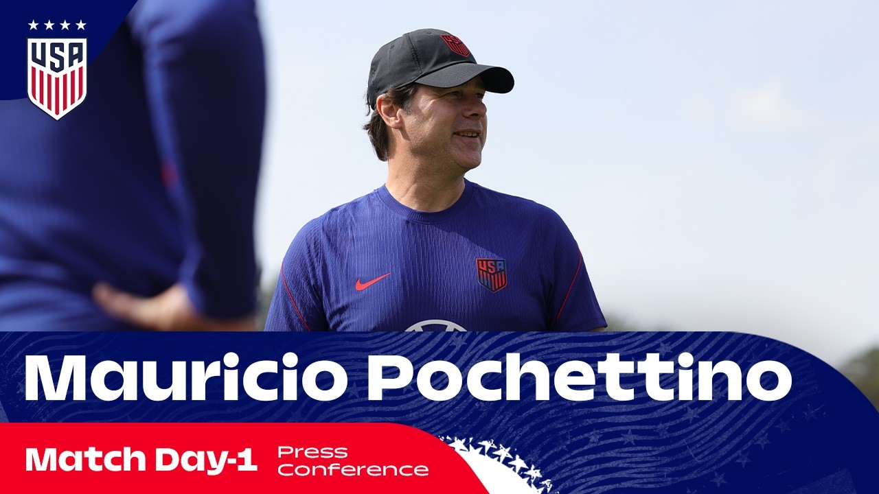 Mauricio Pochettino Match Day-1 Press Conference | USMNT vs. Belgium | 3/27/26