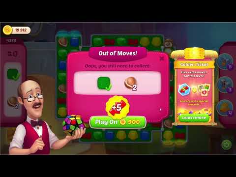 Homescapes🏠: Beat Level 4372~4373 (Android | iOS) - Gameplay Walkthrough