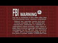 FBI Warning Screen 20th Century Fox Home Entertainment 2002