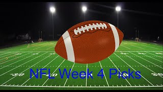 NFL Pick Em Week 4