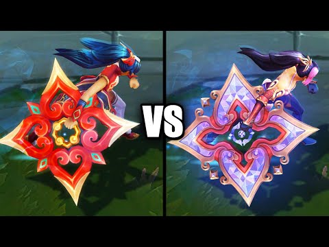 Prestige Mythmaker Sivir vs Mythmaker Sivir Skins Comparison (League of Legends)