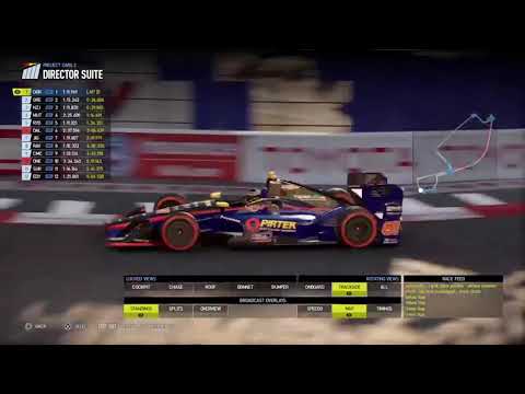 FluxMotorsport | IndyCar | 2021 S1 Race 1: Long Beach | Highlights