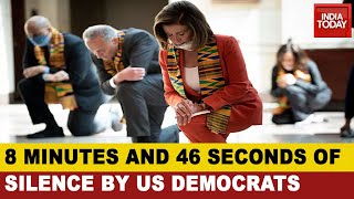 George Floyd Tribute: US Democrats Kneel On Their Knees | DOWNLOAD THIS VIDEO IN MP3, M4A, WEBM, MP4, 3GP ETC