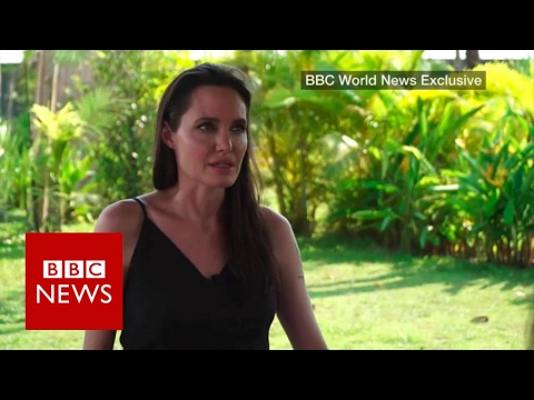 Angelina Jolie on divorce, film and Cambodia- BBC News