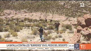 La batalla contra los &quot;burreros&quot; en medio del desierto