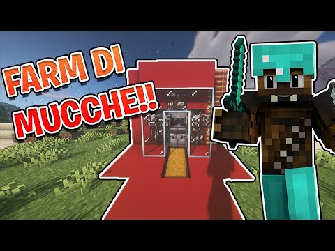 TUTORIAL COME FARE UNA FARM DI MUCCHE SEMI AUTOMATICA ITA