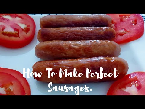 How To Fry Perfect Sausages || Sausage Recipe || How To Fry Sausages.