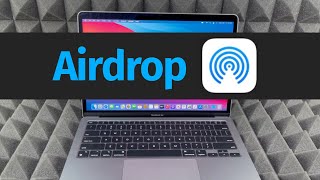 How to Transfer Files using AirDrop on MacBook Air M1