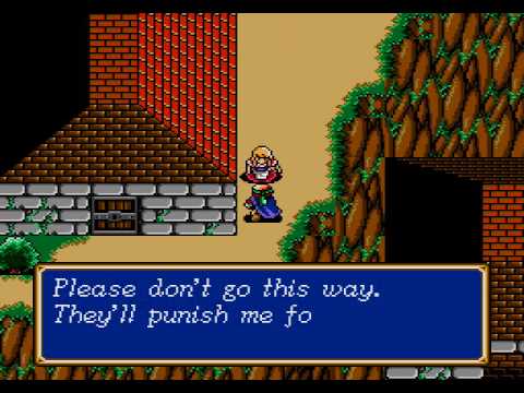 Shining Force (MegaDrive/Genesis)- Part 17: Arrival at Bustoke