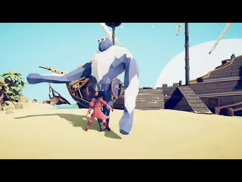 Unlock taekwondo and play pirate queen vs EVERY UNIT - Totally Accurate Battle Simulator
