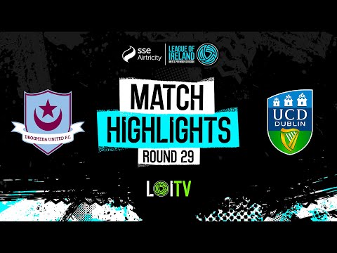 SSE Airtricity Men's Premier Division Round 29 | Drogheda United 3-0 UCD | Highlights