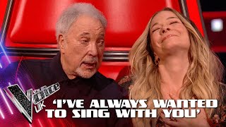 Download lagu Tom Jones makes LeAnn Rimes' wish come true... 🎤 | The Voice UK 2024 mp3