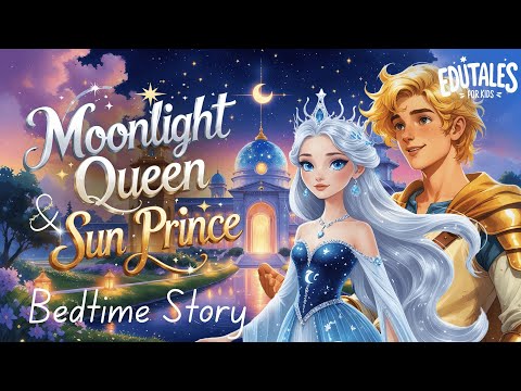Moonlight Queen and Sun Prince 🌙☀️ | Magical Bedtime Story for Kids | Fairy Tales