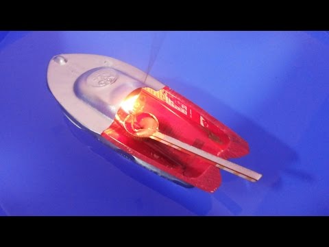 Steam Powered Toy Boat - Pop Pop Water Boat