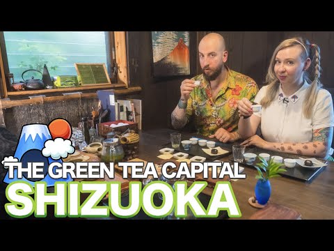 静岡の抹茶アイスとハンドドリップティー