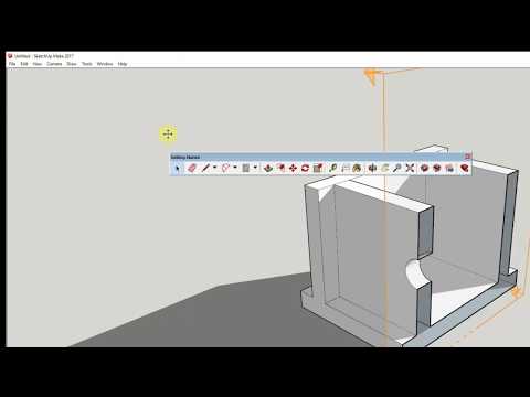SketchUp restoring lost toolbar