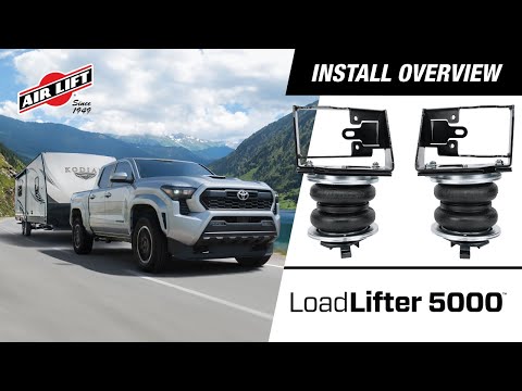 Air Lift Install 57386: 2024 - 2026 Toyota Tacoma - LoadLifter 5000 - Air Spring Suspension