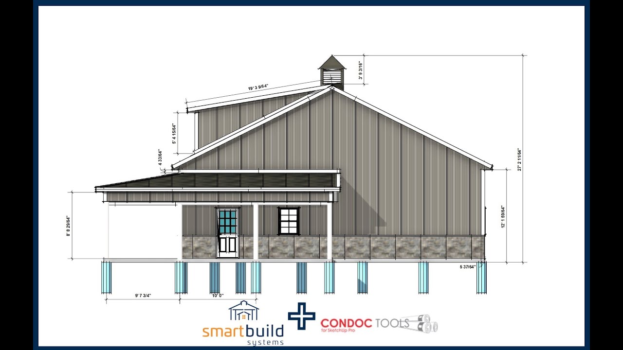 Create professional drawings easier than ever!!  SmartBuild+ConDoc