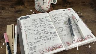 Weekly Plan With Me: Strawberry Picnic🍓| Hobonichi Cousin