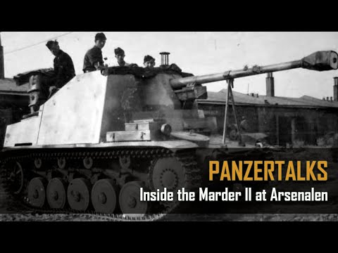 Hilary Doyle PanzerTalks - Inside the Marder II at Arsenalen