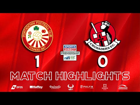 Portadown 1 - 0 Crusaders | Sports Direct Premiership | 21/12/24