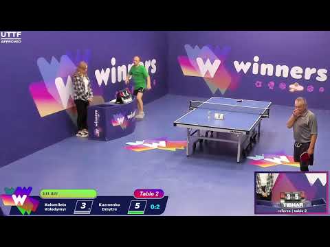 Winners League  13.09.21 Tveritinov Roman - Kuzmenko Dmytro  18:00