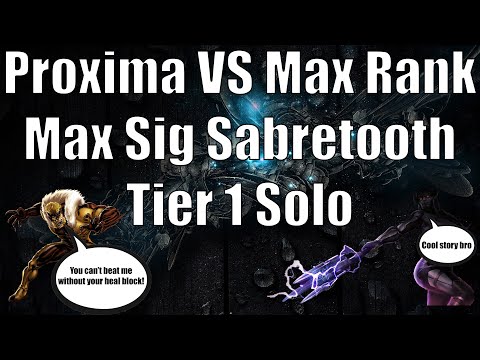 5/65 Proxima Solos 5/65 Debuff Immune/Optimist Sabretooth, AW Tier 1, Node 55