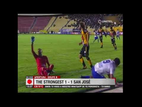 Apertura, Fecha 2: The Strongest 1 – 1 San José