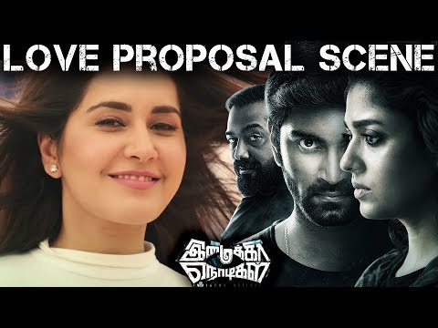 Imaikka Nodigal Movie Scene - Love Proposal Scene | Atharva | Rashi Khanna