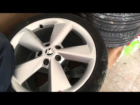 Škoda Octavia tires swap