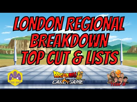 UK London Regional Top Cut Breakdown & Top 16 Decklists - Zenkai Series [DBSCG]