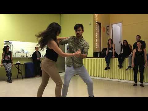 Guest Instructors Igor Fraga and Christina Montoya, After Class Brazilian Zouk Demo (March 2017)