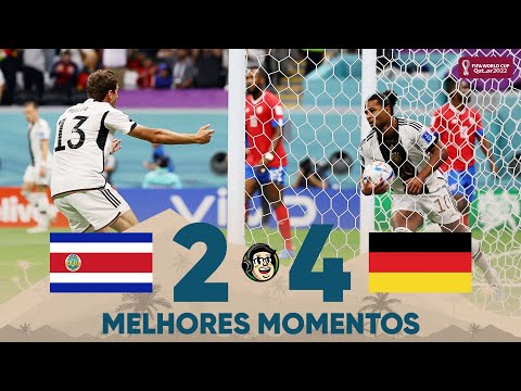 COSTA RICA 2X4 ALEMANHA