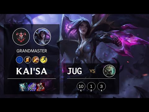 Kai'Sa Jungle vs Rengar - EUW Grandmaster Patch 10.24
