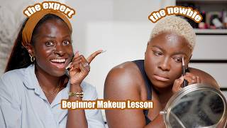 Makeup Lesson For A Total Beginner! 🫣