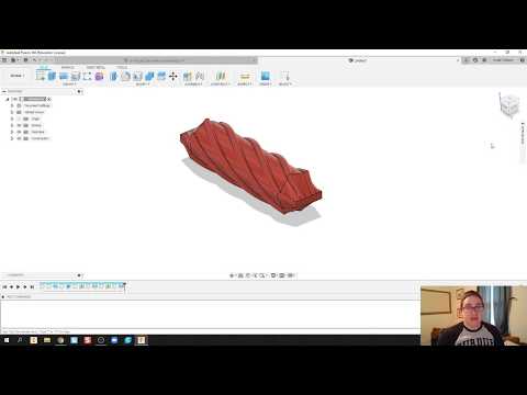 Sweep, Project, and Loft - Day 17 of 100 Autodesk Fusion 360 Journey