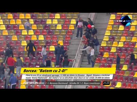 Dinamo - Rapid Bucarest incident