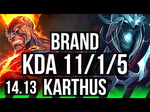 BRAND vs KARTHUS (JGL) | 11/1/5, Legendary, Rank 10 Brand | VN Challenger | 14.13