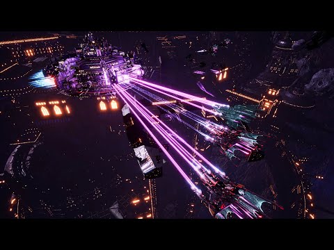 Mega Mod: Eldar Corsairs vs Space Marines! - Massive Battle, Skirmish, Battlefleet Gothic Armada 2