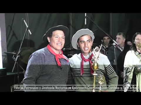 FIESTAS PATRONALES EN AMBROSETTI MONTA ESPECIAL