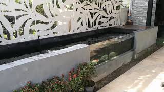 บ่อปลาคาร์ฟ แบบสวย กระจกใส #ม่านน้ำดีไซน์ www.maannamdesign.com บ่อปลาคาร์ฟ แบบสวย กระจกใส #ม่านน้ำดีไซน์ www.maannamdesign.com