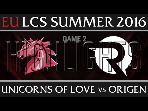 UOL vs Origen Game 2 Highlights - EU LCS Week 1 Summer 2016 - UOL vs OG G2