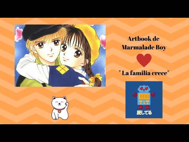 Vídeo relacionado con Marmalade Boy ilustraciones (Manga Artbooks)