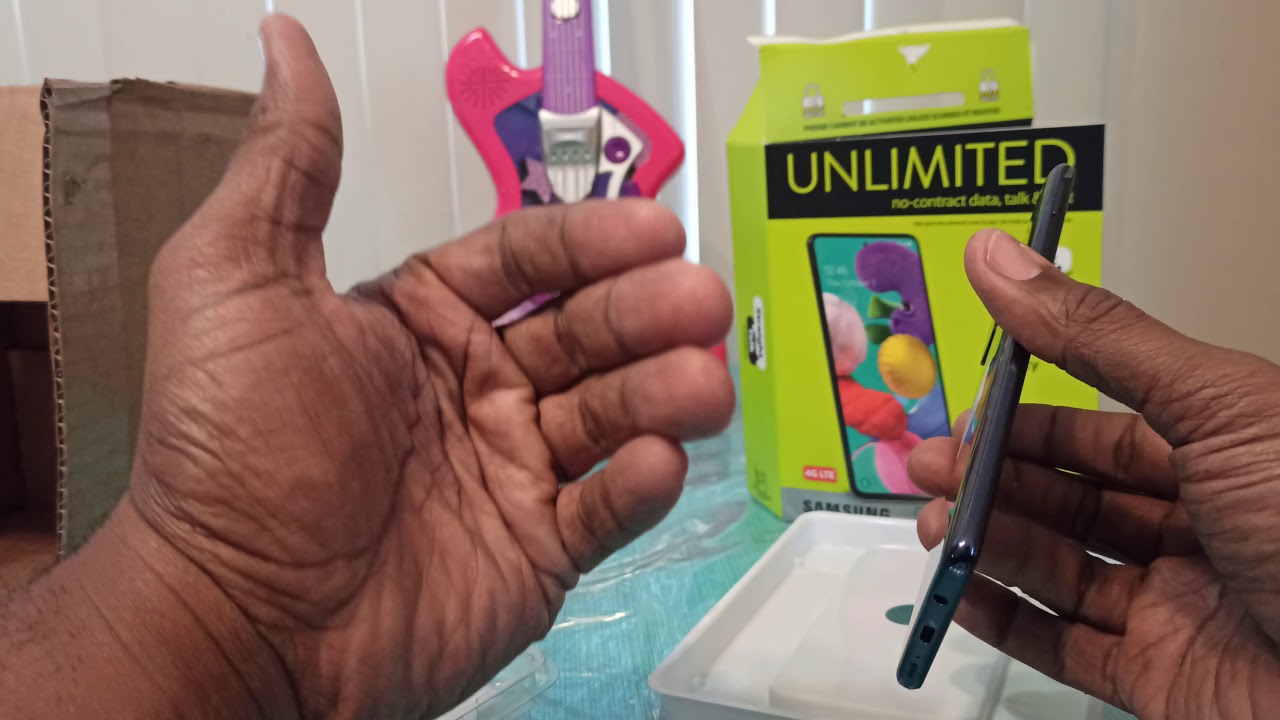 Unboxing Samsung A51