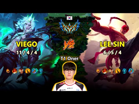 T1 Oner | Viego JUNGLE vs LeeSin | Patch 26.2 | 2026-01-30 | LoL Replay
