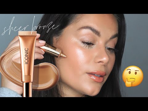 TESTING ICONIC SHEER BRONZE, DEWY FULL FACE | Beauty's Big Sister