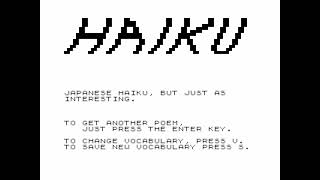 Wordplay for the ZX81