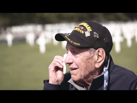 48 Of My Comrades Are Buried There // D-Day 75 WWII Normandy Battlefield Return