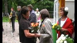 preview picture of video 'vernissage von ROSI DREWS im tauraturm am 1.juli2011'