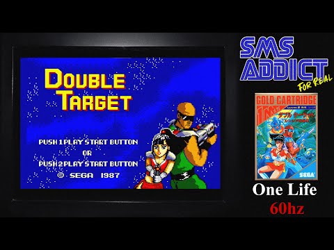 Double Target - Cynthia no Nemur - Master System 60hz-60fps - One Life - Sans Commentaire